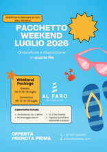 Carica l'immagine nel visualizzatore di Gallery, NOLEGGIO weekend di Luglio 2026 (sab-dom)
