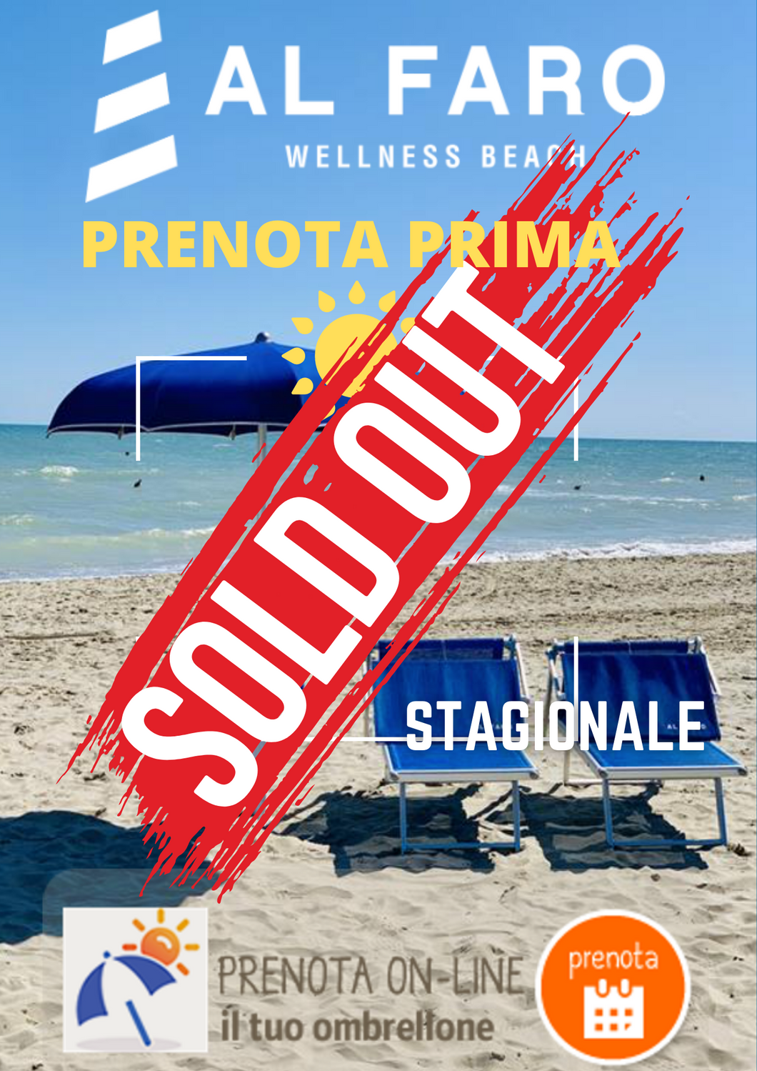 OMBRELLONE STAGIONALE 2023